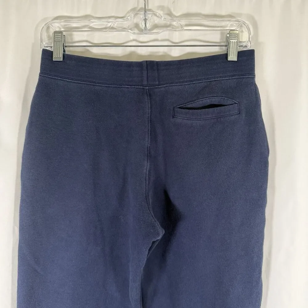 Polo Ralph Lauren Joggers Boys Large 14 16 Blue Drawstring Pockets Cotton Blend